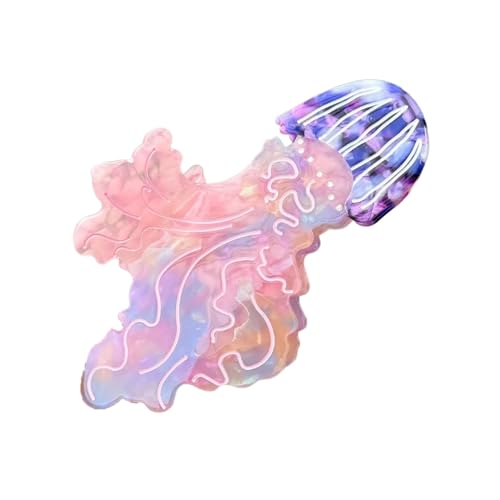 Einzigartige Quallen-Acetat-Haarspange, modische Haarnadel, Party-Kopfbedeckung, Haarteile, Haar-Accessoire für modische Frauen, Acetat-Clip Einzigartige Quallen-Acetat-Haarspange, modische Haarnadel, Party-Kopfbedeckung, Haarteile, Haar-Accessoire für modische Frauen, Acetat-Clip von UNTERING