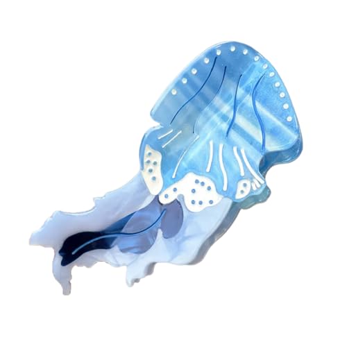 Einzigartige Quallen-Acetat-Haarspange, modische Haarnadel, Party-Kopfbedeckung, Haarteile, Haar-Accessoire für modische Frauen, Acetat-Clip Einzigartige Quallen-Acetat-Haarspange, modische Haarnadel, Party-Kopfbedeckung, Haarteile, Haar-Accessoire für modische Frauen, Acetat-Clip von UNTERING