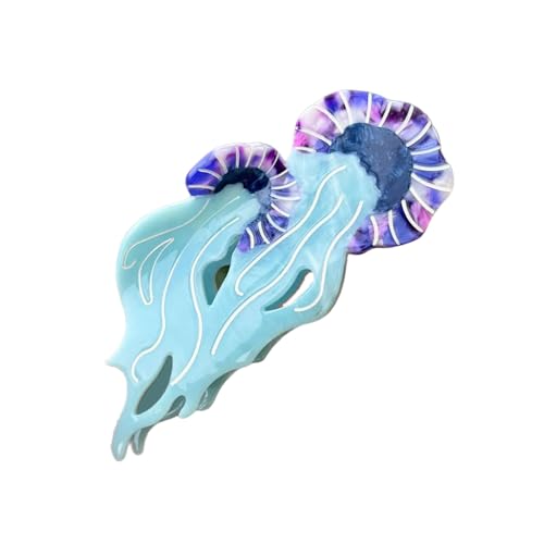Einzigartige Quallen-Acetat-Haarspange, modische Haarnadel, Party-Kopfbedeckung, Haarteile, Haar-Accessoire für modische Frauen, Acetat-Clip Einzigartige Quallen-Acetat-Haarspange, modische Haarnadel, Party-Kopfbedeckung, Haarteile, Haar-Accessoire für modische Frauen, Acetat-Clip von UNTERING