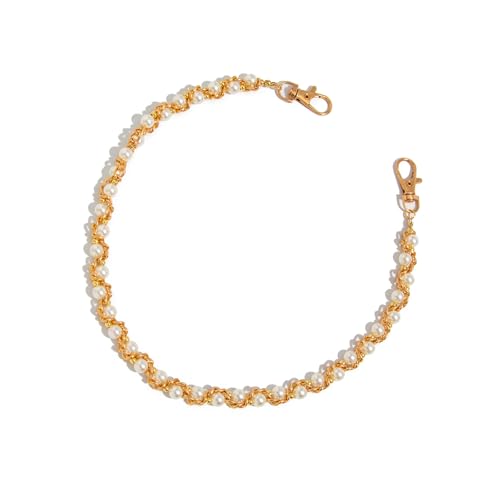 Elegante Taillenkette aus Metall mit Perlen für Damen, leicht, verstellbar, mit sicherem Verschluss, vielseitiger Schmuck für den täglichen Gebrauch, Einheitsgröße, Wie beschrieben, Wie beschrieben von UNTERING