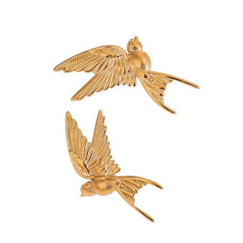 Handgefertigte Friedenstauben-Ohrstecker, stilvolle Edelstahl-Ohrringe mit Friedenstauben, ideal als Geschenk oder individuelles Accessoire für den täglichen Gebrauch Handgefertigte Friedenstauben-Ohrstecker, stilvolle Edelstahl-Ohrringe mit Friedenstauben, ideal als Geschenk oder individuelles Accessoire für den täglichen Gebrauch von UNTERING