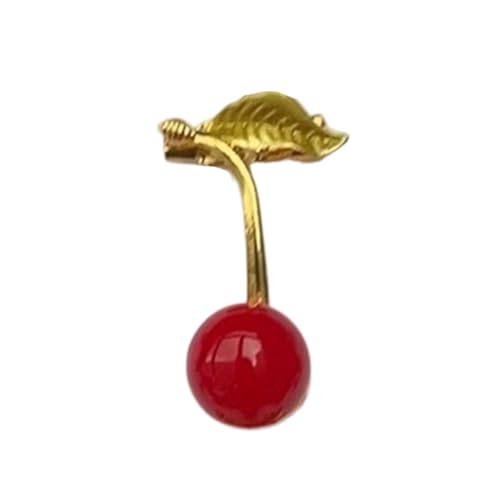Schöne Brosche mit Obstmotiven, buntes Anstecknadel, Kleidungszubehör, um lässige Outfits oder Party-Schmuck zu verschönern, Einheitsgröße, Wie beschrieben von UNTERING