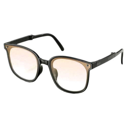 UNTERING Faltbare Sonnenbrille, cool, leicht, faltbar, für Hochzeit, Outdoor, faltbar, für Damen, Nach und nach transparent von UNTERING