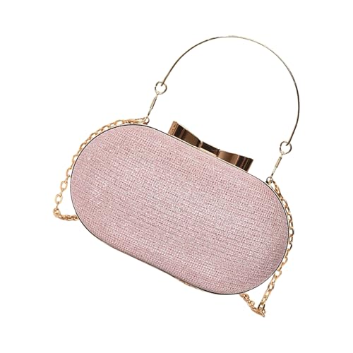 UNTERING Moderne Polyester-verzierte Geldbörse, Umhängetasche, Abend-Handtasche, Crossbody-Portemonnaie für modische Frauen, bequemer Griff, B, One Size von UNTERING