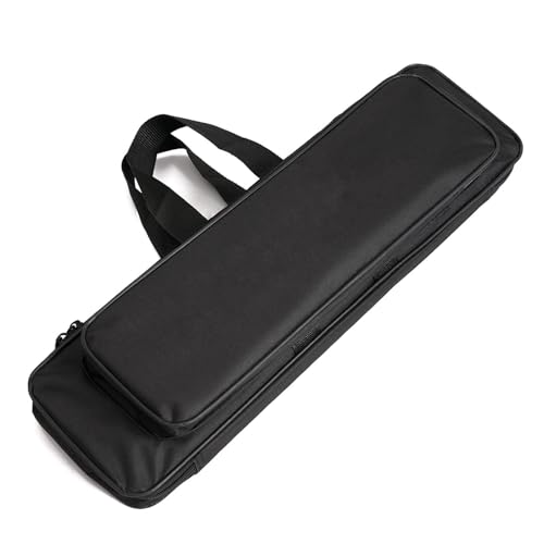 UNTERING Tragbare Angelruten-Organizer-Tasche für Outdoor-Angelruten, Oxford-Stoff-Stangen, tragbare Ausrüstung, wasserdichte Stangen, Tragetasche von UNTERING