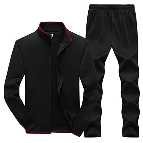 UNeedVog Herren Langarm -track -anzüge Jogginghose Casual Outdoor Sweatsuits 2 -teiliges Sport -outfit von UNeedVog