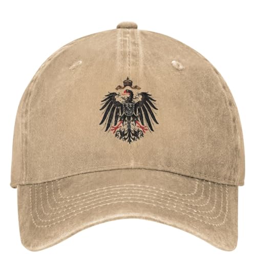 UOARQAUJ German Empire Imperial Eagle Baseballkappe Vintage Männer Erwachsene Trucker Hut Sonnenschutz Outdoor Sonne Snapback Cap Geburtstagsgeschenk UOARQAUJ German Empire Imperial Eagle Baseballkappe Vintage Männer Erwachsene Trucker Hut Sonnenschutz Outdoor Sonne Snapback Cap Geburtstagsgeschenk von UOARQAUJ