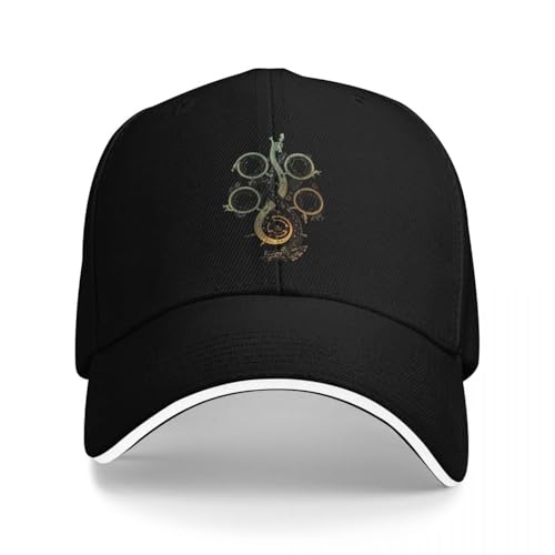 UOARQAUJ Golden Monsters Hunters Wilds Custom Baseball Caps für Herren Erwachsene Weiblich Strand Golf Hut Snapback Cap von UOARQAUJ