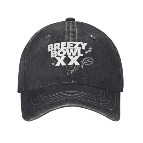 UOARQAUJ Rapper Chris Brown Breezy Bowl XX Tour Baseballmützen Männer Frauen Distressed Denim Kopfbedeckung Outdoor Sommer Verstellbare Mützen Hut UOARQAUJ Rapper Chris Brown Breezy Bowl XX Tour Baseballmützen Männer Frauen Distressed Denim Kopfbedeckung Outdoor Sommer Verstellbare Mützen Hut von UOARQAUJ