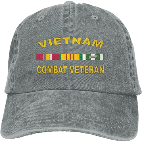 UOAZYIIF Baseballkappe Vietnam Combat Veteran Hat Verstellbare Cowboy-Baseballkappe für Männer und Frauen Trucker Cap UOAZYIIF Baseballkappe Vietnam Combat Veteran Hat Verstellbare Cowboy-Baseballkappe für Männer und Frauen Trucker Cap von UOAZYIIF