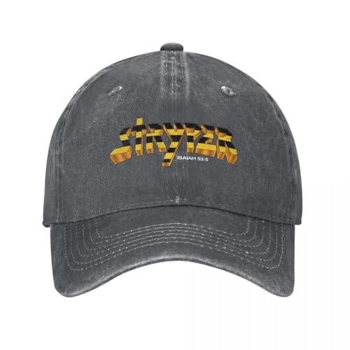 UOAZYIIF Stryper - Logo Baseball Cap Wandermütze benutzerdefinierte Mütze Trucker Cap Strandausflug Frau Herren von UOAZYIIF