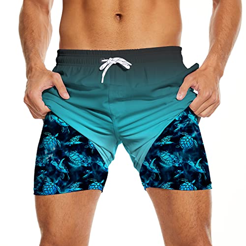 UOER Amerikanische Flagge Herren Badehose Schwarz USA Flagge Badeshorts US Flagge Board Shorts Badeanzüge Amerika Strandshorts, Stil 1, Medium UOER Amerikanische Flagge Herren Badehose Schwarz USA Flagge Badeshorts US Flagge Board Shorts Badeanzüge Amerika Strandshorts, Stil 1, Medium von UOER