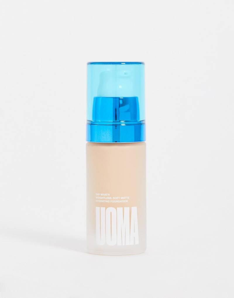UOMA - Beauty Say What?! - Federleichte, softe und feuchtigkeitsspendende Matt-Foundation-Bunt von UOMA