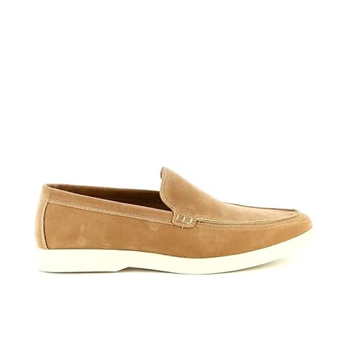 UOMO DESIGN - Laurent Slip-on Herren-Mokassin elegant, weich und bequem, aus Wildleder und veganem Leder, 2 beige, 41 EU UOMO DESIGN - Laurent Slip-on Herren-Mokassin elegant, weich und bequem, aus Wildleder und veganem Leder, 2 beige, 41 EU von UOMO DESIGN