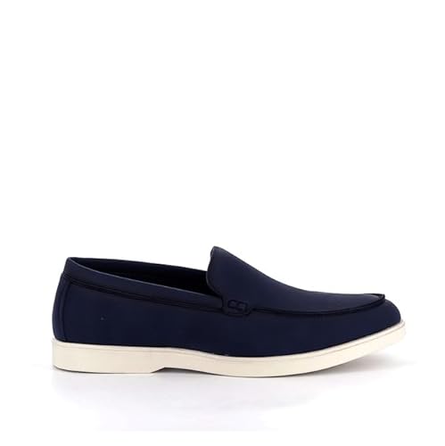 UOMO DESIGN - Laurent Slip-on Herren-Mokassin elegant, weich und bequem, aus Wildleder und veganem Leder, 6 Marineblau, 42 EU UOMO DESIGN - Laurent Slip-on Herren-Mokassin elegant, weich und bequem, aus Wildleder und veganem Leder, 6 Marineblau, 42 EU von UOMO DESIGN