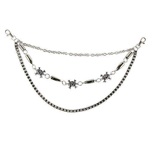 Uooom Schlüsselanhängerkette, für Punk-, Hip-Hop-Hose, PK6003 Uooom Schlüsselanhängerkette, für Punk-, Hip-Hop-Hose, PK6003 von UOOOM