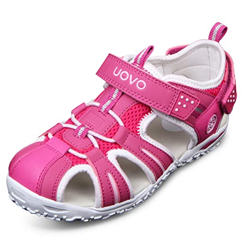 UOVO Jungen Unisex Kinder Fzz Sportsandal, Glänzendes Rosa, 26 EU von UOVO