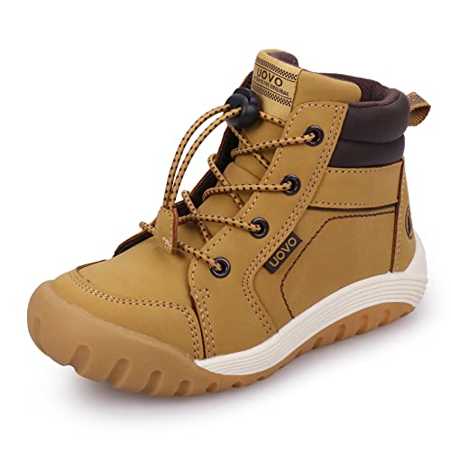 UOVO Kinderschuhe Jungen Turnschuhe Jungen Stiefel Sneaker Outdoor Rutschfeste Weiche Stiefel 29 von UOVO