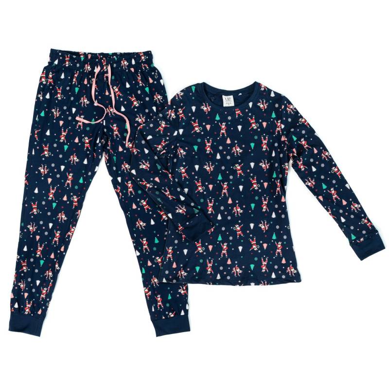 UP2FASHION MEN Pyjama Herren Flanell-Pyjama aus 100% Baumwolle, 2-teiliger Schlafanzug-Set langarm, Set besteht aus Oberteil und Hose von UP2FASHION MEN