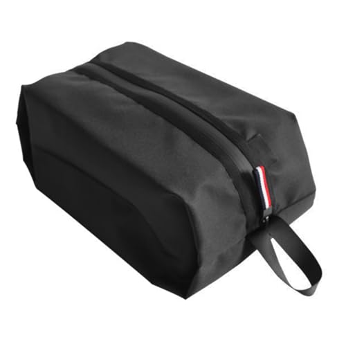 Schuhbeutel, Tragbare Fahrtasche mit Schuhbeutel mit Verschluss für Männer und Frauen (Black) von UPALDHOU