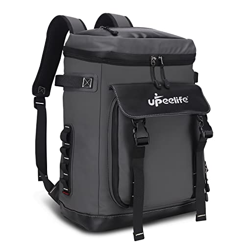 UPEELIFE Kühlrucksack 30L Groß Picknickrucksack Wasserdichte, Isolierte Kühltasche Thermo Rucksack Männer Frauen für Picknick/Wandern/Camping/Familie Outdoor/Strand von UPEELIFE