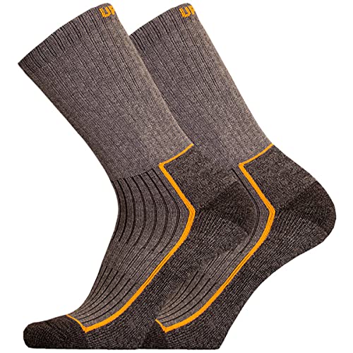 UpHill Sport Herren und Damen E8386 Hergestellt in Finnlund Wundern Socken Packung mit 1 Dunkelgrau 42-45 von UPHILLSPORT