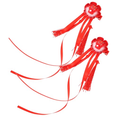 UPKOCH Haarspange Mit Quaste Neujahrs-drachen-haar-accessoire – Elegante Haarspange Für Damen Passend Für Alle Haare von UPKOCH