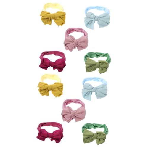 UPKOCH 10 Stk Stirnband Haarschmuck für Kleinkinder Haarbänder für Babys Haarband baby stirnbänder elastische Haargummis Haarschmuck für Babys Geschenk zur Babyparty baby kopfschmuck Hut von UPKOCH