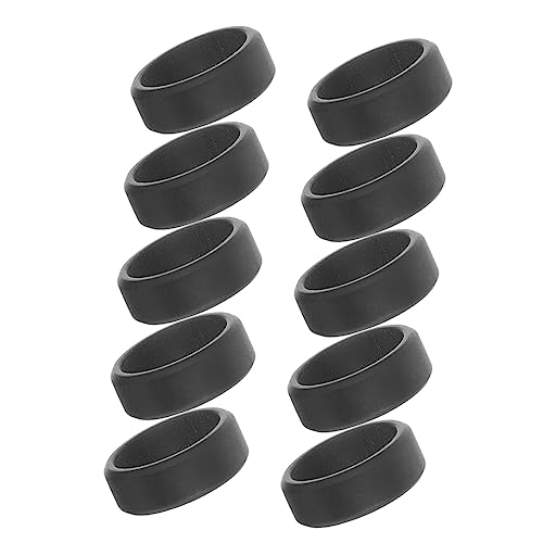 UPKOCH 10 Stück Teiliges Herren Silikonringe Hautfreundliche Fitnessringe Elastisch und Komfortabel für Sport und Alltag Schwarz UPKOCH 10 Stück Teiliges Herren Silikonringe Hautfreundliche Fitnessringe Elastisch und Komfortabel für Sport und Alltag Schwarz von UPKOCH
