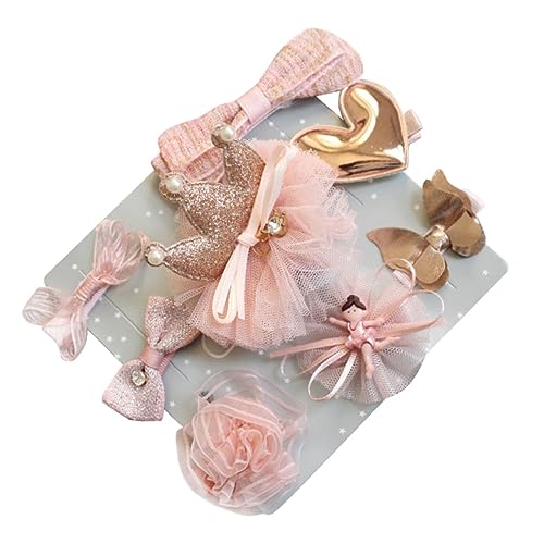 UPKOCH 10 Stücke Kinder Haarspange Bowknot Set Baby Mädchen Haarschmuck Haarschmuck Kopfbedeckung Set Box Vorhanden von UPKOCH