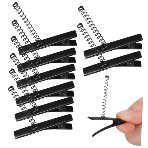 UPKOCH 100stücke Metall-alligator-haarnadeln Für Basteln Haarstyling-zubehör Mini-krokodilklemmen Für Party Hochzeit Geburtstag Und Feiertage Diy-haaraccessoires Für Junge von UPKOCH