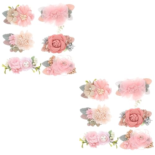 UPKOCH 12 Stk Mädchenhaar Haarspangen Schleifen Haarschmuck für -Mädchen kinder haarschmuck hair accessories for Haar Klammern Haarschmuck für Babys Haarspangen für Kleinkinder von UPKOCH