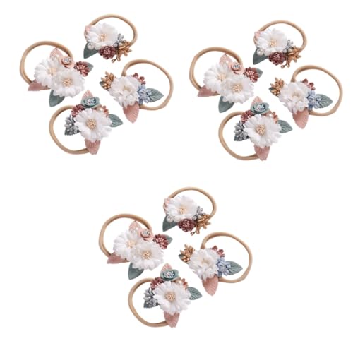 UPKOCH 12 Stk kopftuch nahtloses Haarband Mode Haargummi Seil kinder haarschmuck hair accessories for Haarschmuck für Babys Haargummis -Haarband kopfschmuck Parkett von UPKOCH