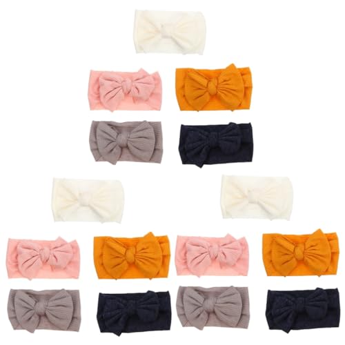 UPKOCH 15 Stk Stirnband Bandana für Frauen Haarschmuck für Mädchen Haarband baby stirnbänder geschenk Haargummi Baby-Stirnbänder mit Schleife Zubehör für Babystirnbänder Hohe Elastizität von UPKOCH