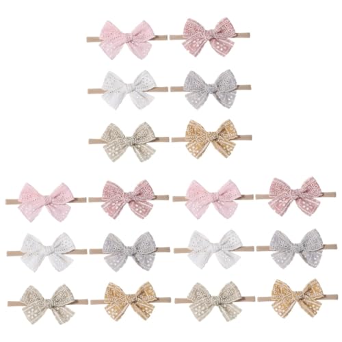 UPKOCH 18 Stk Stirnband für Kinder hair accessories for kinder haarschmuck weißes Kopftuch -Nylon-Stirnbänder Haargummi Haarband stirnbänder Neugeborenes Stirnband von UPKOCH