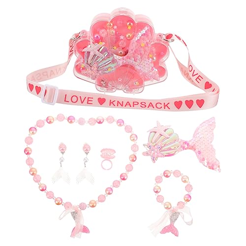 UPKOCH 1Satz Schmuck Meerjungfrau Teiliges mit Kette und Armband für Kreatives Design für Tanzpartys und Tägliche Outfits von UPKOCH