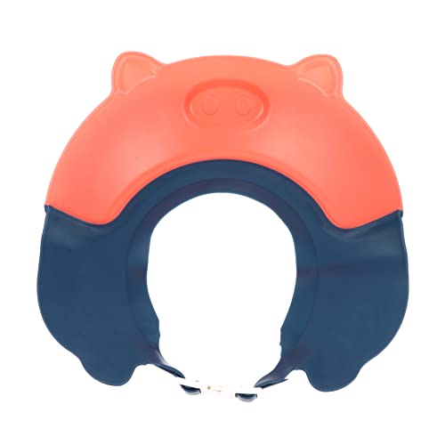UPKOCH 1stück Wasch Und Shampoo-haube Für Kleinkinder Verstellbar Material Süßes Schwein-design Schützt Augen Und Ohren Beim Baden Für Mädchen Und Kleinkinder von UPKOCH