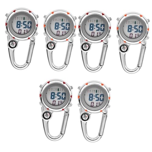 UPKOCH 2 Sätze Ansteckuhr Taschenuhren Taschenuhr Anclipsen Outdoor-taschenuhr Multifunktionsuhr Uhr Mit Bergsteigerschnalle Taschenclip An Der Uhr Clip Watch 2 Stücke * 2 UPKOCH 2 Sätze Ansteckuhr Taschenuhren Taschenuhr Anclipsen Outdoor-taschenuhr Multifunktionsuhr Uhr Mit Bergsteigerschnalle Taschenclip An Der Uhr Clip Watch 2 Stücke * 2 von UPKOCH
