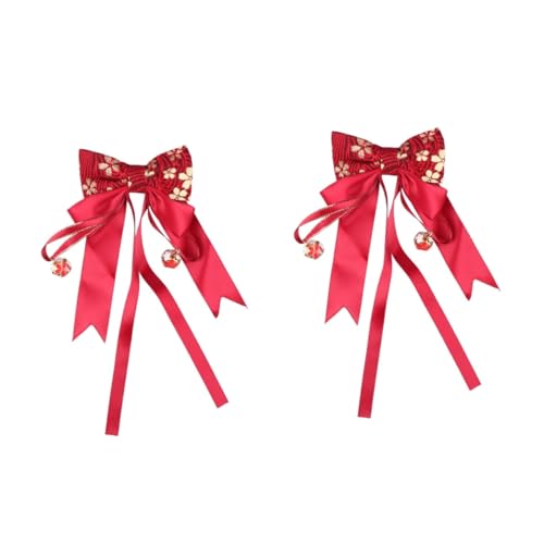 UPKOCH 2stücke Chinesische Haarschmuck-haarclip Mit Schleifenform Festliches Design Für Mädchen Für Chinesische Neujahrsfest Und Besondere Anlässe von UPKOCH
