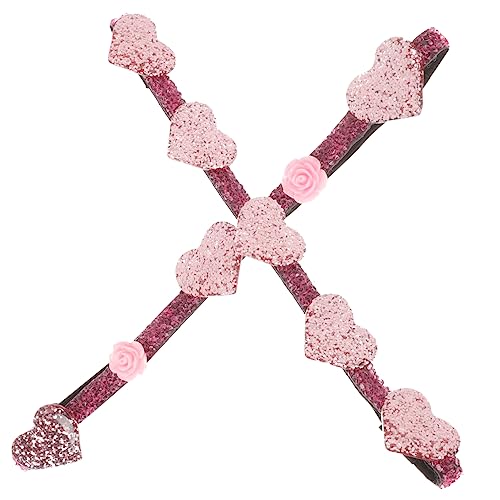 UPKOCH 2 Stück Haarreifen für Damen Teiliges Dekoratives Party Haarband für Valentinstag Fotorequisiten und Festliche Anlässe Langlebig und von UPKOCH