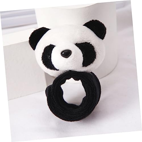UPKOCH 2 Stück Teiliges Slap Armband Plüsch Panda Weiches Stoffmaterial Hautfreundlich und Sicher für Handgelenke für Partys und DIY Spaß von UPKOCH