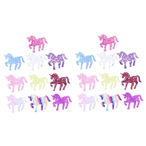 UPKOCH 20 Stk Haarspangen Für Mädchen Pailletten Haarnadel Einhorn-haarschmuck Haarschmuck Für Mädchen Haarschmuck Für Kinder Einhorn Haarspangen Haarspange Mit Pailletten Vergoldet von UPKOCH