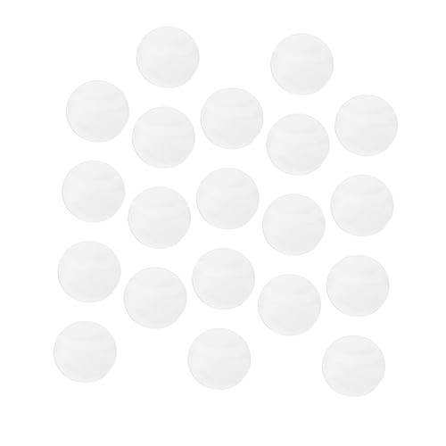 UPKOCH 20 Stück Teiliges Runde Transparente Badge Schutzhüllen aus Kratzfest und Langlebig Geeignet für Anstecker Schützend gegen und Verschmutzung Einfach zu Lagern und Präsentieren von UPKOCH