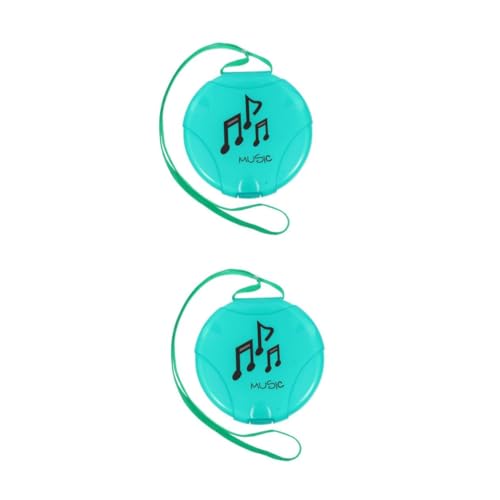 UPKOCH 2St Disc-Tasche CD-Paket CD Disc-CD ob11 Puppenhaus Album-DVD Aufbewahrungstasche DVD CD DVD Disc-Organizer CD Aufbewahrung CD-DVD-Aufbewahrungstasche DVD-CD-Hülle Kunststoff Green von UPKOCH