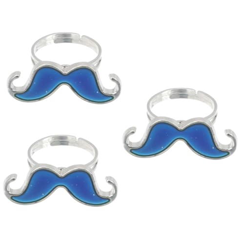 UPKOCH 3 Stück Finger Ringe für Verstellbare Stimmungsringe mit Farbwechsel für Kreative für Partys Accessoires von UPKOCH
