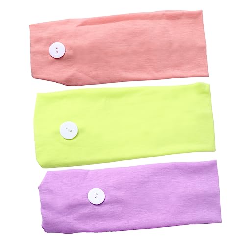 UPKOCH 3 Stück Stirnband mit Taste laufendes Haarband Farbenfrohes Stirnband UPKOCH 3 Stück Stirnband mit Taste laufendes Haarband Farbenfrohes Stirnband von UPKOCH