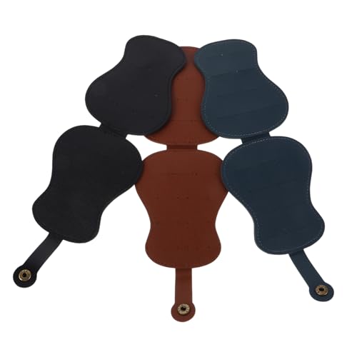 UPKOCH 3 Stück Teiliges Gitarrenplektrum Etui Großes Fassungsvermögen PU Pick Organizer Kratzfest Kompakt und Reisetauglich Stilvoll für Akustik Gitarristen von UPKOCH