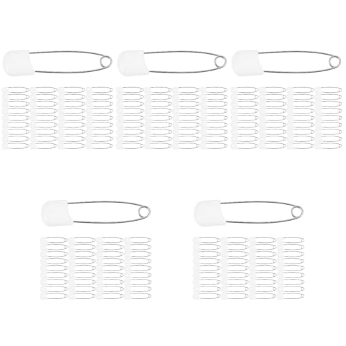UPKOCH 300stücke Sicherheitsnadeln Große Nähnadeln Für Windeln Und Kleidung Verstellbare Anstecknadeln Mit Sicherheitsverschluss Für Mädchen Und -projekte von UPKOCH