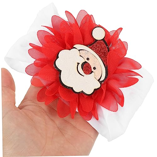 UPKOCH 4 STÜCKE Teiliges Stirnband Weihnachtsmotiv Weiche Leichte und Bequeme Kopfbedeckung für Neugeborene und Kleinkinder Strapazierfähiges Material für Weihnachtsfeiern und Festtage von UPKOCH