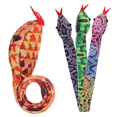 UPKOCH 4 Stück Teiliges Schlange Schnapparmband Weiches Hautfreundliches Kinderarmband als Party Mitgebsel Leichter Tragbarer Armband für Jungen und Mädchen von UPKOCH